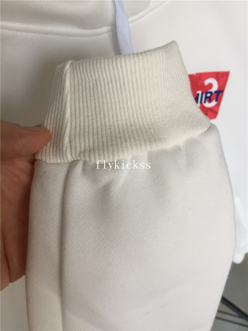 Supreme SUP Box Logo White Hoodie